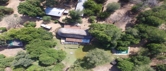 aerial view nyala lodge